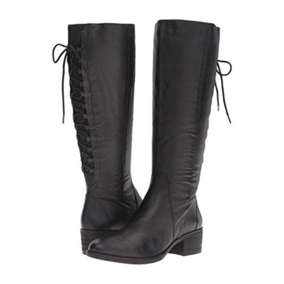 Steve Madden Shoes - Steve Madden Laceupp Knee High Boots size 6.5